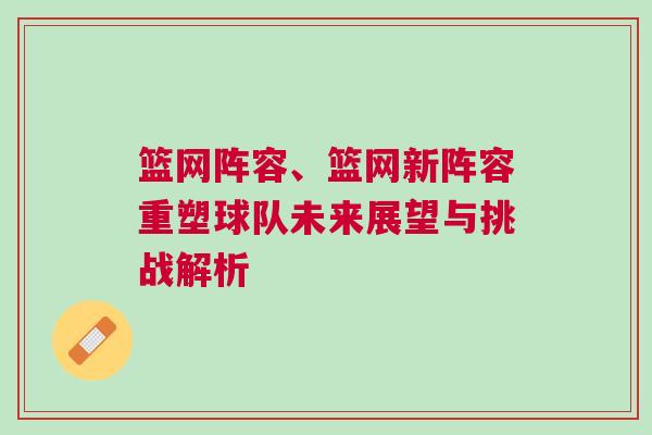 籃網(wǎng)陣容、籃網(wǎng)新陣容重塑球隊(duì)未來(lái)展望與挑戰(zhàn)解析