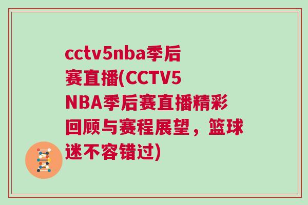 cctv5nba季后賽直播(CCTV5 NBA季后賽直播精彩回顧與賽程展望，籃球迷不容錯過)